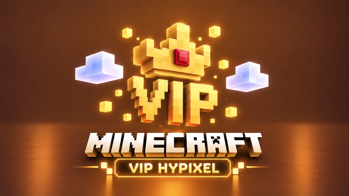 Minecraft + Email (Hypixel VIP / VIP+)